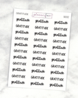 Gratitude | Scripts by Plannerface