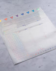 Heart Foil Sticker Pack