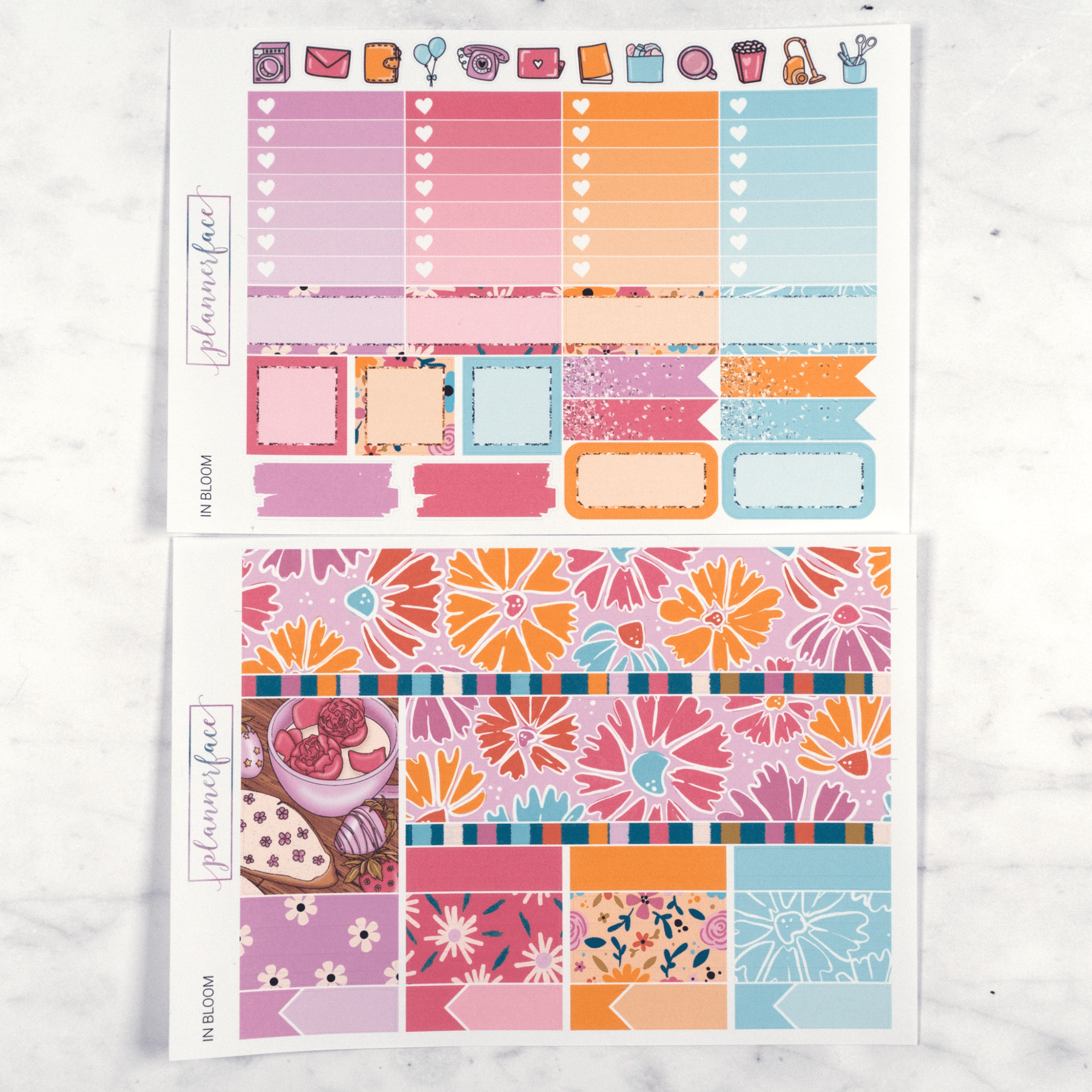 In Bloom Weekly Kit by Plannerface