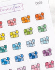 Jigsaw Puzzle Multicolour Doodles by Plannerface