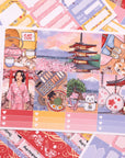 Journey to Japan Weekly Sticker Kit