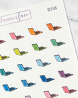Laptop V2 Multicolour Doodles by Plannerface