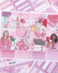 Like A Rose Weekly Kit by Plannerface