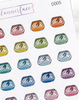 Litter Tray Multicolour Doodles by Plannerface