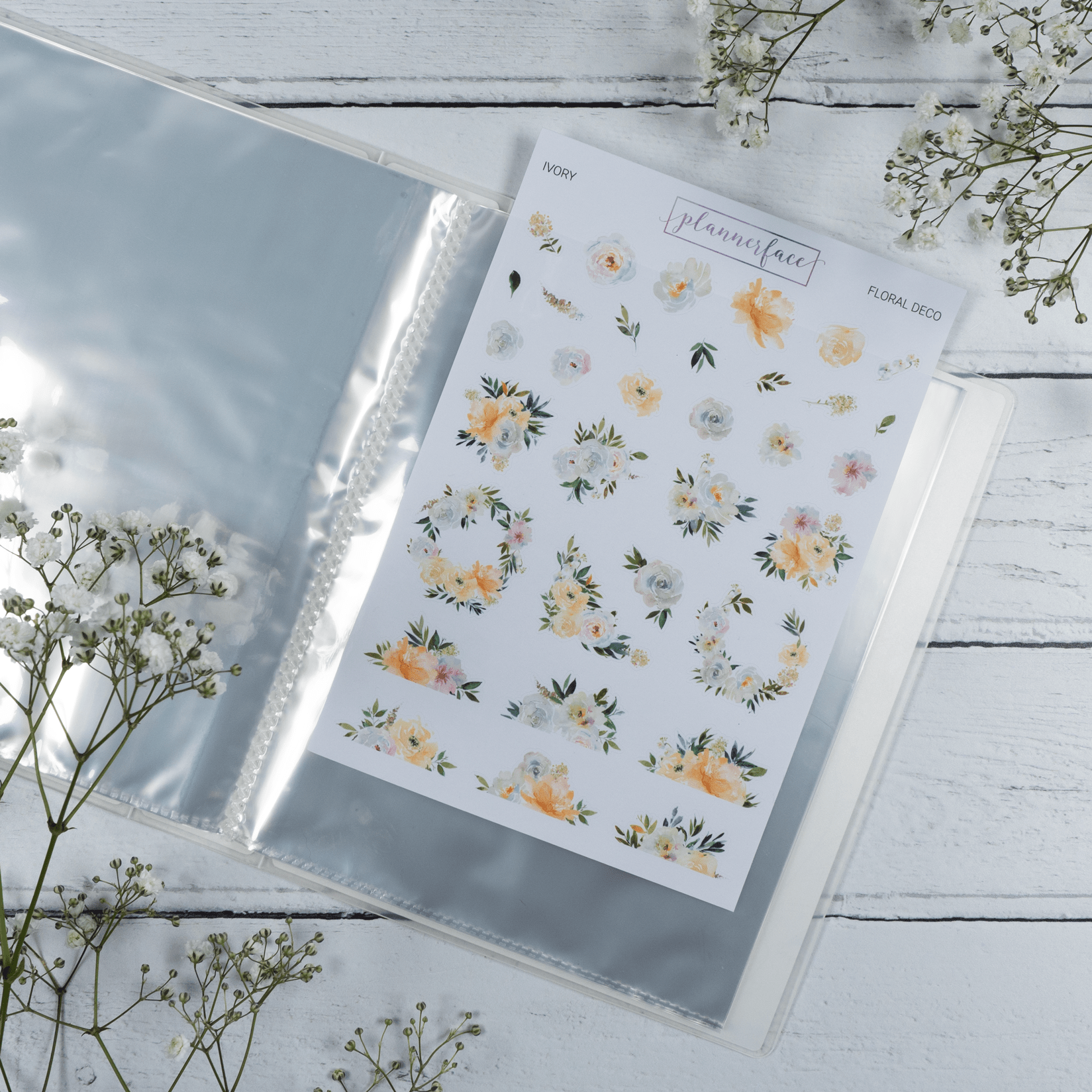 Marjorie Sticker Album (Large) by Plannerface