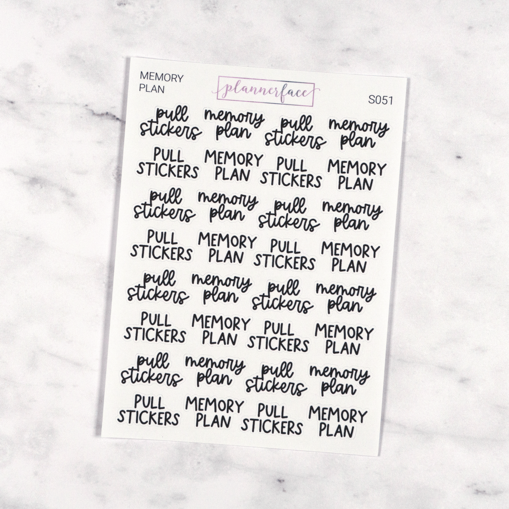 Memory Plan | Scripts by Plannerface