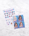 Mermaid Mini Weekly Sticker Kit
