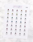 Milk Bottle Multicolour Doodles by Plannerface