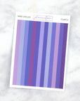 Mini Circles - PURPLE | Multicolour by Plannerface
