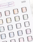 Notebook Multicolour Doodles by Plannerface