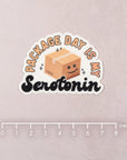 Package Day Die Cut Vinyl Sticker by Plannerface