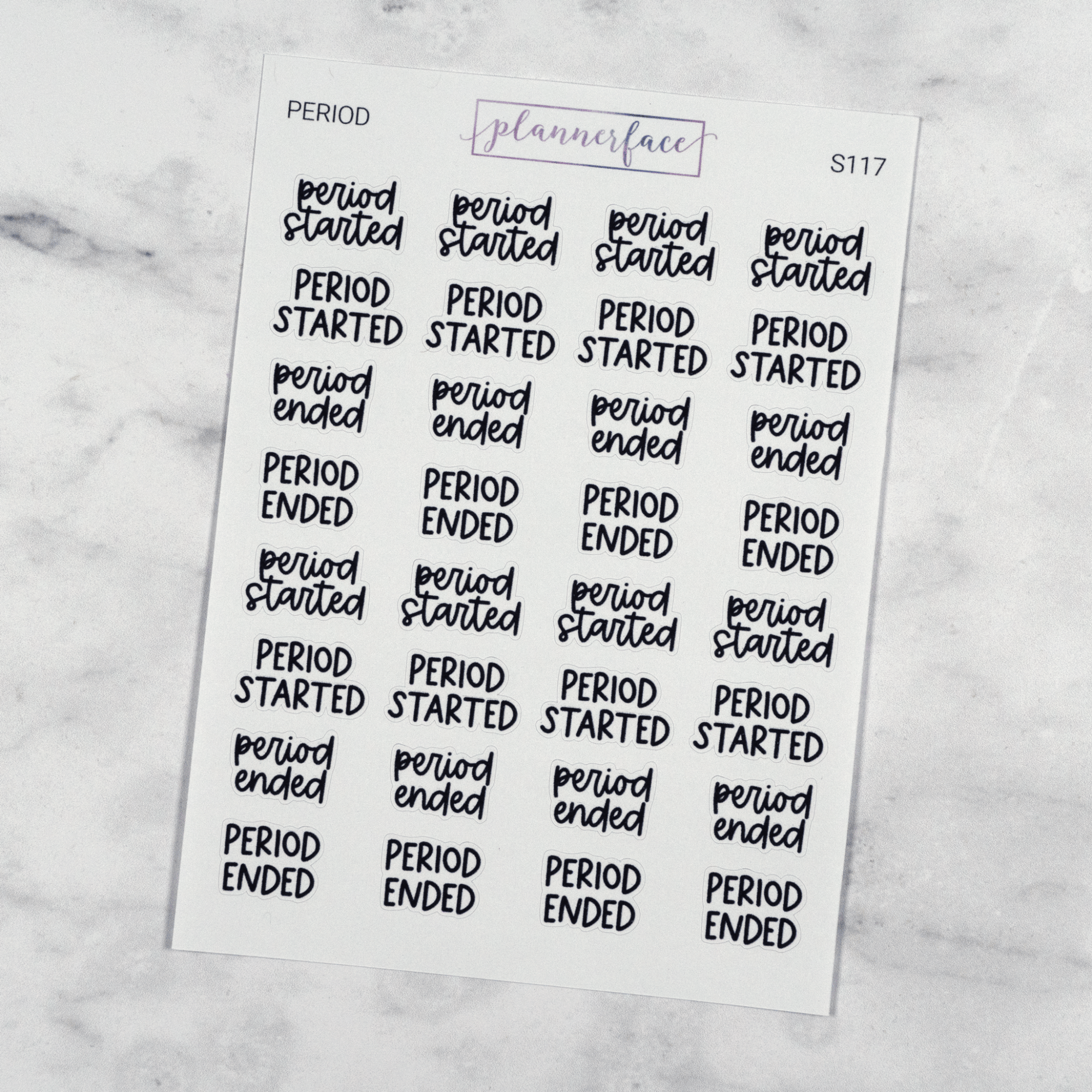 Period Started / Period Ended | Scripts by Plannerface