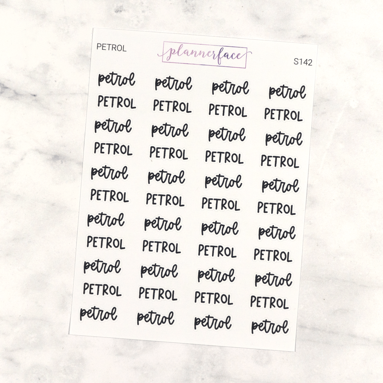 Petrol | Scripts by Plannerface