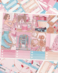 Pink Christmas Weekly Kit by Plannerface