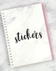 Pink Divider Set for Reusable Sticker Albums by Plannerface