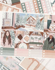Pink Frost Weekly Kit by Plannerface