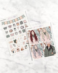 Pink Frost Weekly Kit by Plannerface