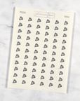Pizza Transparent Icon Stickers by Plannerface