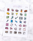 Planning Multicolour Doodle Sampler by Plannerface