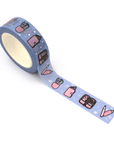 Planning | Silver Foiled Doodle Washi Tape by Plannerface