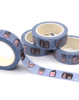 Planning | Silver Foiled Doodle Washi Tape by Plannerface