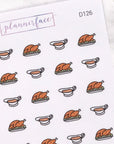 Roast Chicken & Gravy Doodles by Plannerface
