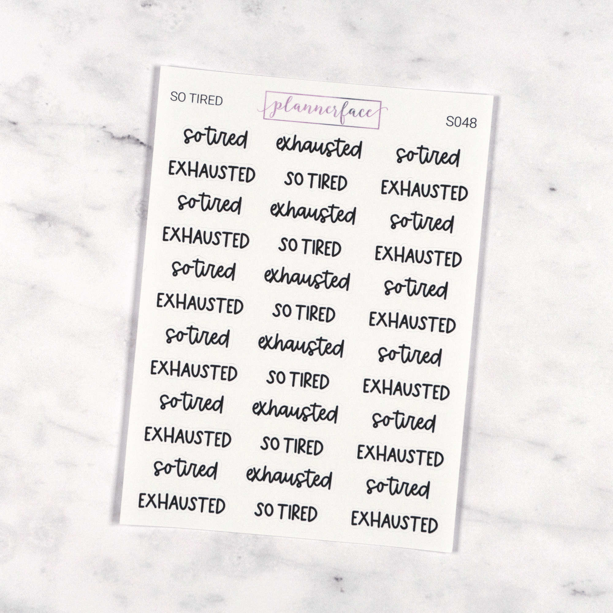 So Tired | Scripts by Plannerface