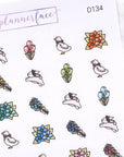 Spring Doodle Sticker Sampler