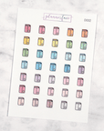 Sticker Mailer Doodles by Plannerface