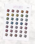 Sticker Sheets Multicolour Doodles by Plannerface