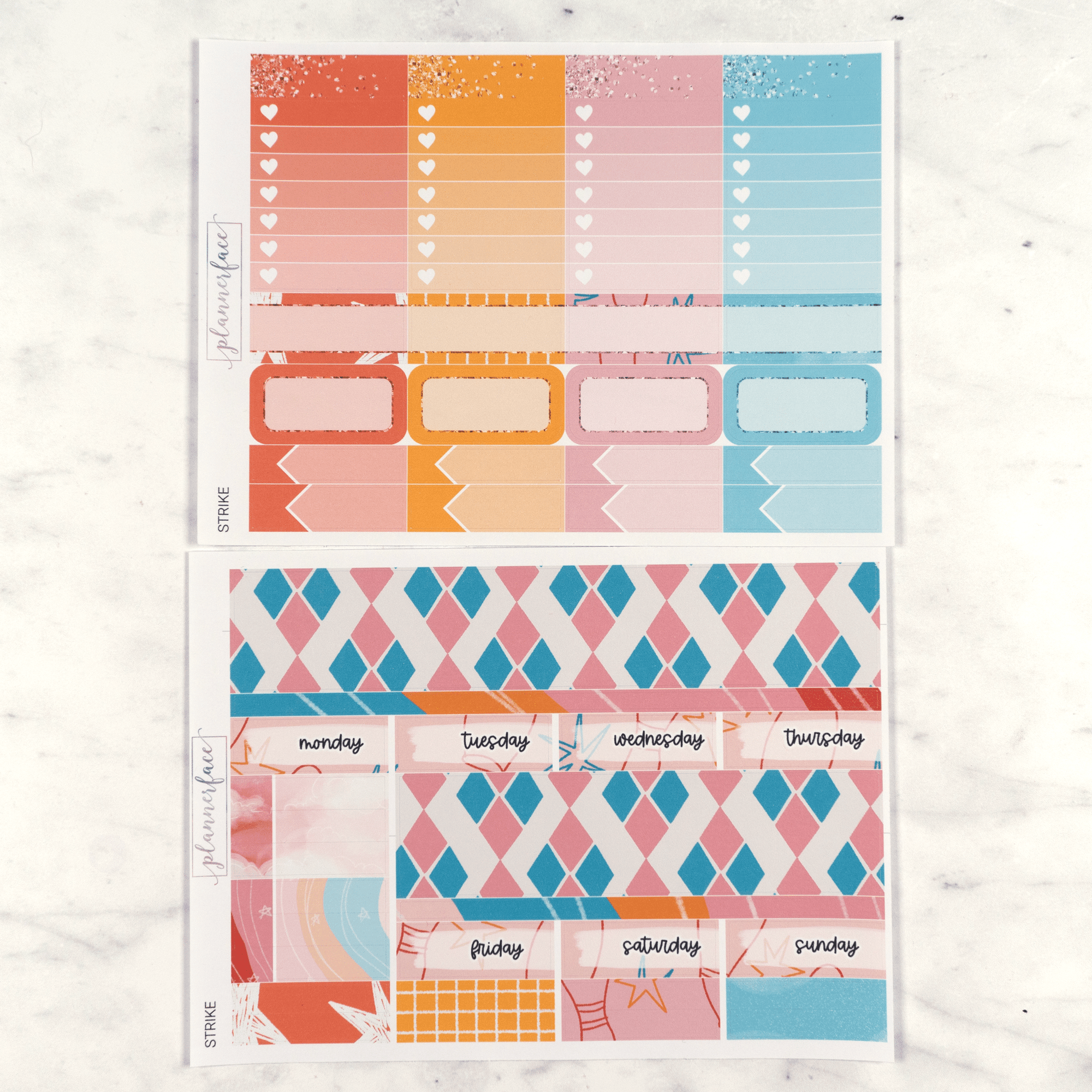 Strike Weekly Kit by Plannerface