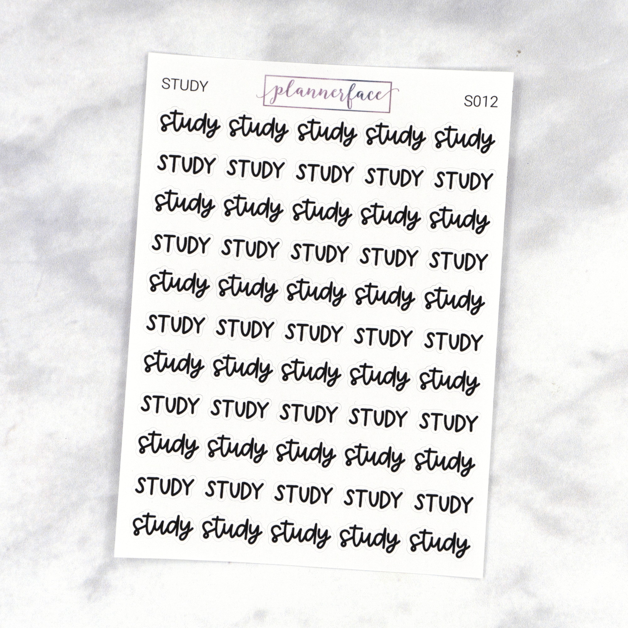 Study | Scripts by Plannerface