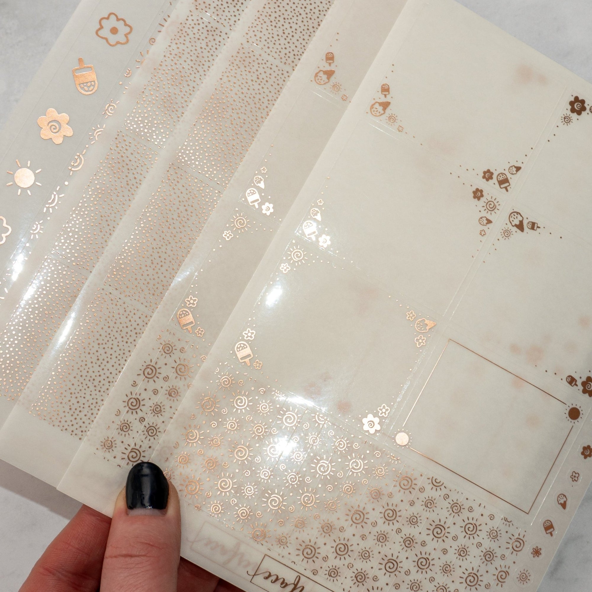 Summertime Foil Pack (Rose gold)
