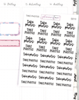 Take Photos | Scripts by Plannerface