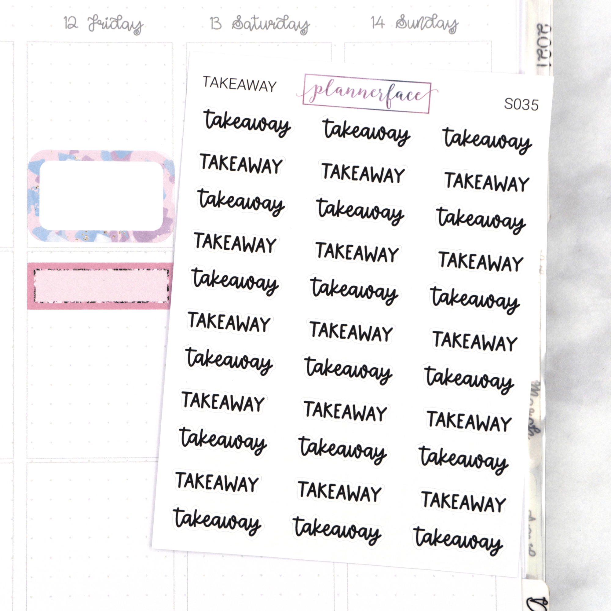 Takeaway | Scripts by Plannerface