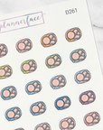 Tea & Biscuits Multicolour Doodles by Plannerface