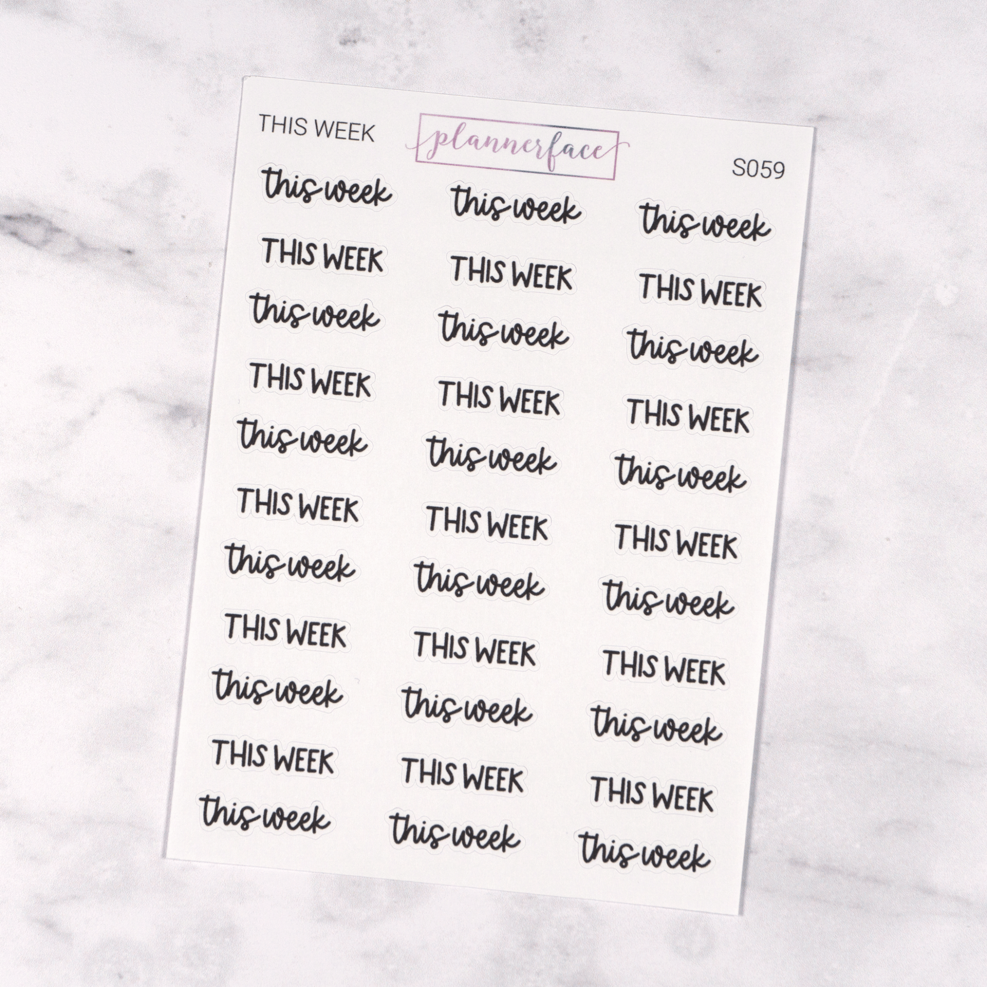 This Week | Scripts by Plannerface