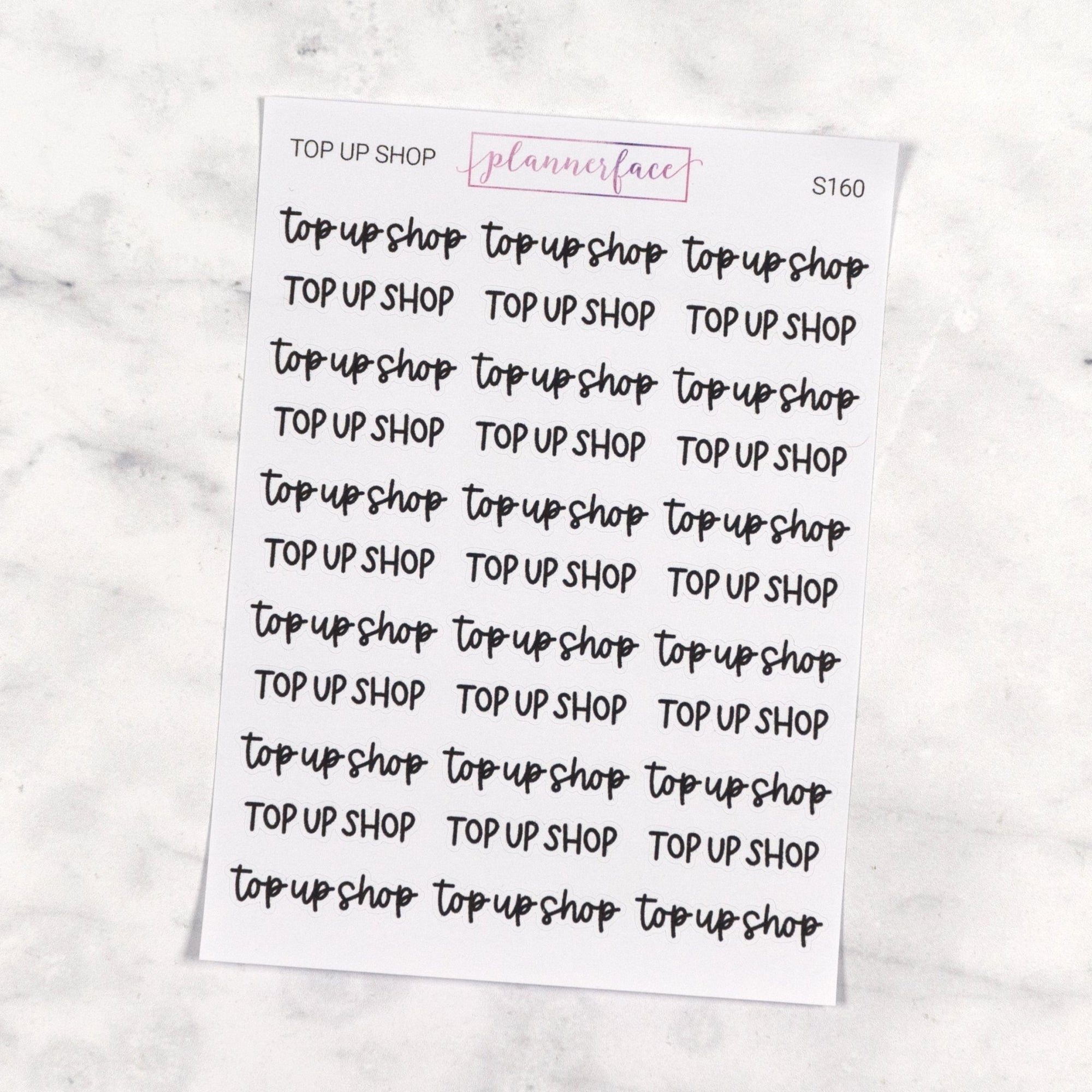 Top Up Shop | Scripts by Plannerface