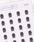 Train Multicolour Doodles by Plannerface