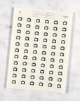 TV Transparent Icon Stickers by Plannerface