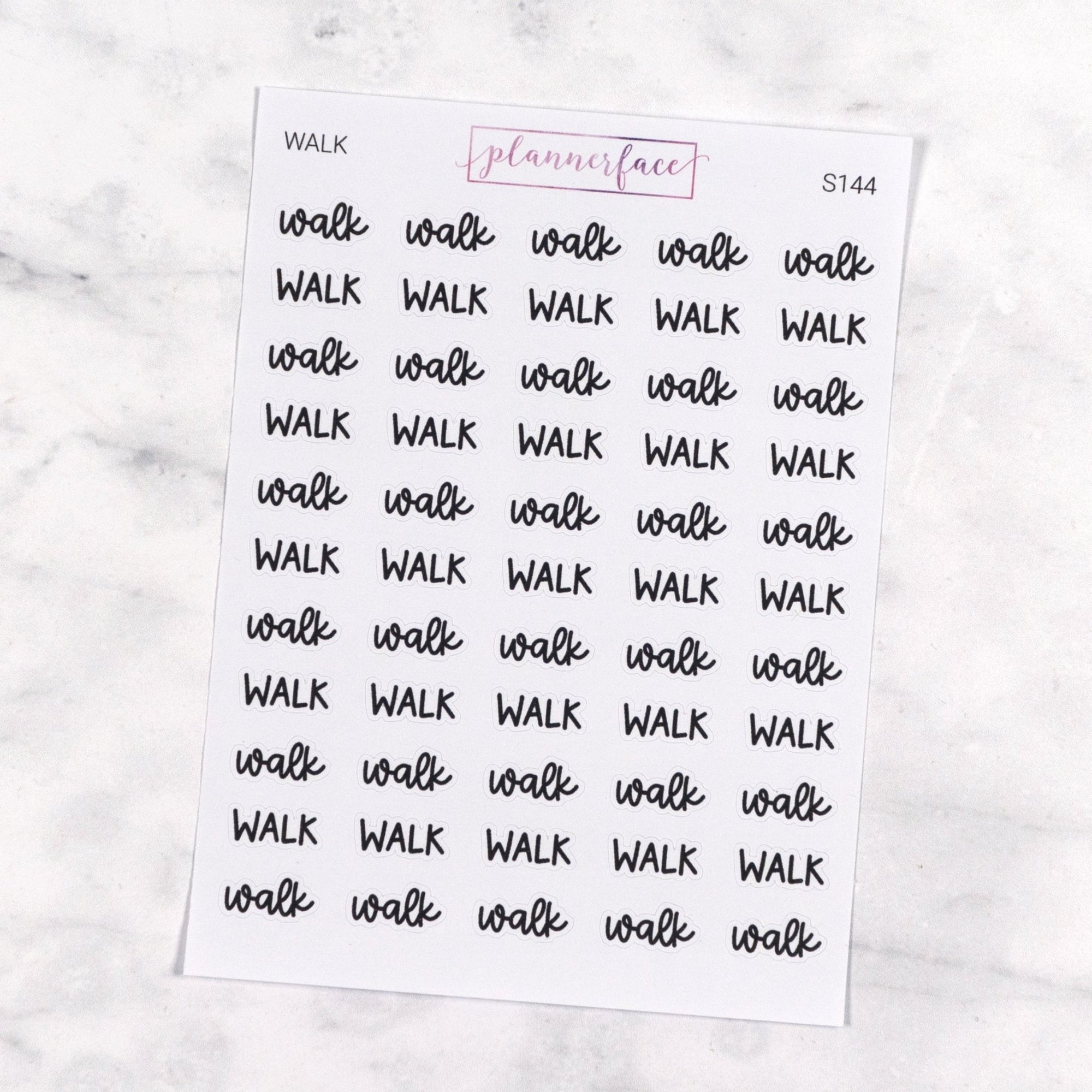 Walk | Scripts by Plannerface
