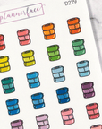 Washi Multicolour Doodles by Plannerface