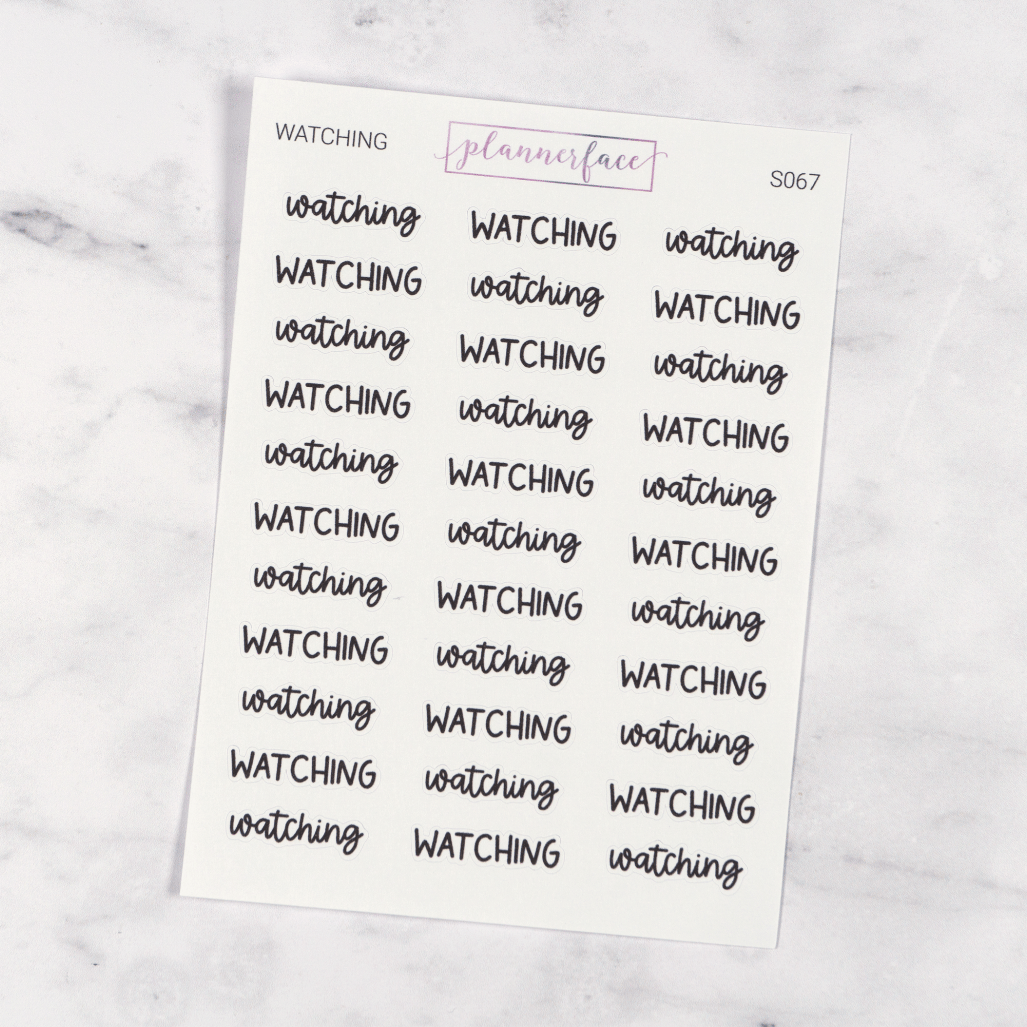 Watching | Scripts by Plannerface