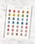 Wax Burner Multicolour Doodles by Plannerface