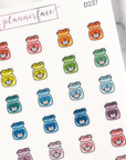 Wax Burner Multicolour Doodles by Plannerface