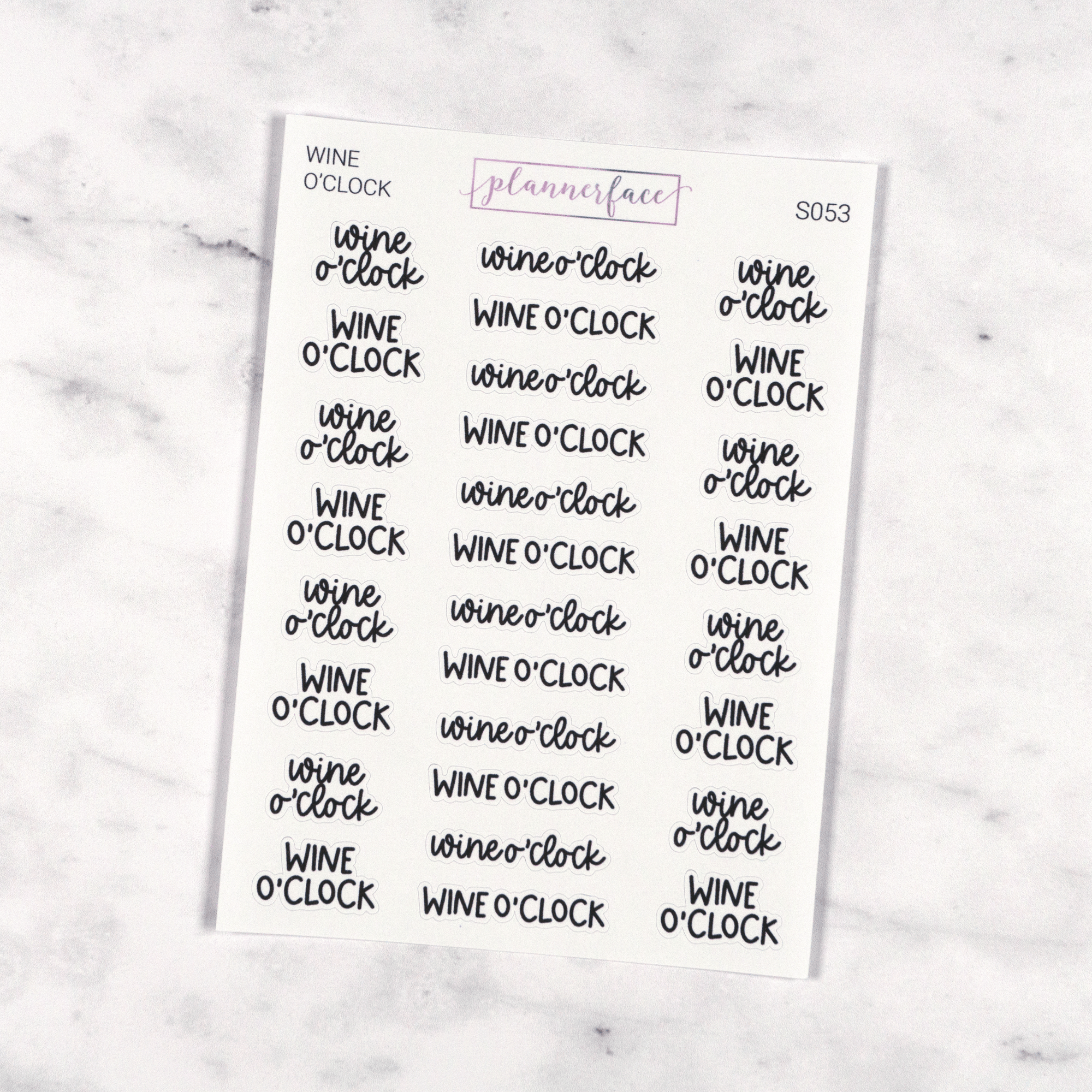 Wine O'Clock | Scripts by Plannerface