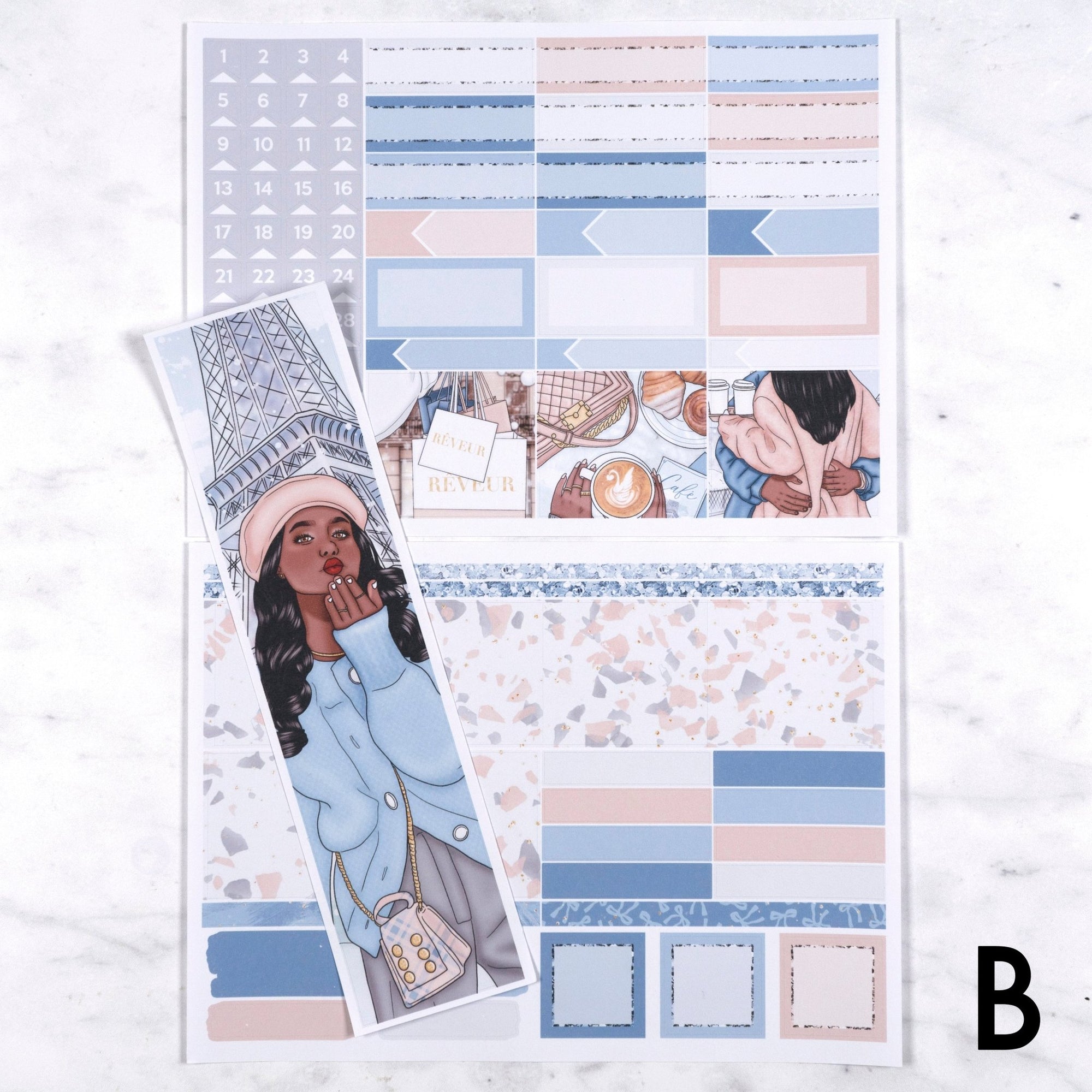 Winter Kisses Monthly Kit by Plannerface