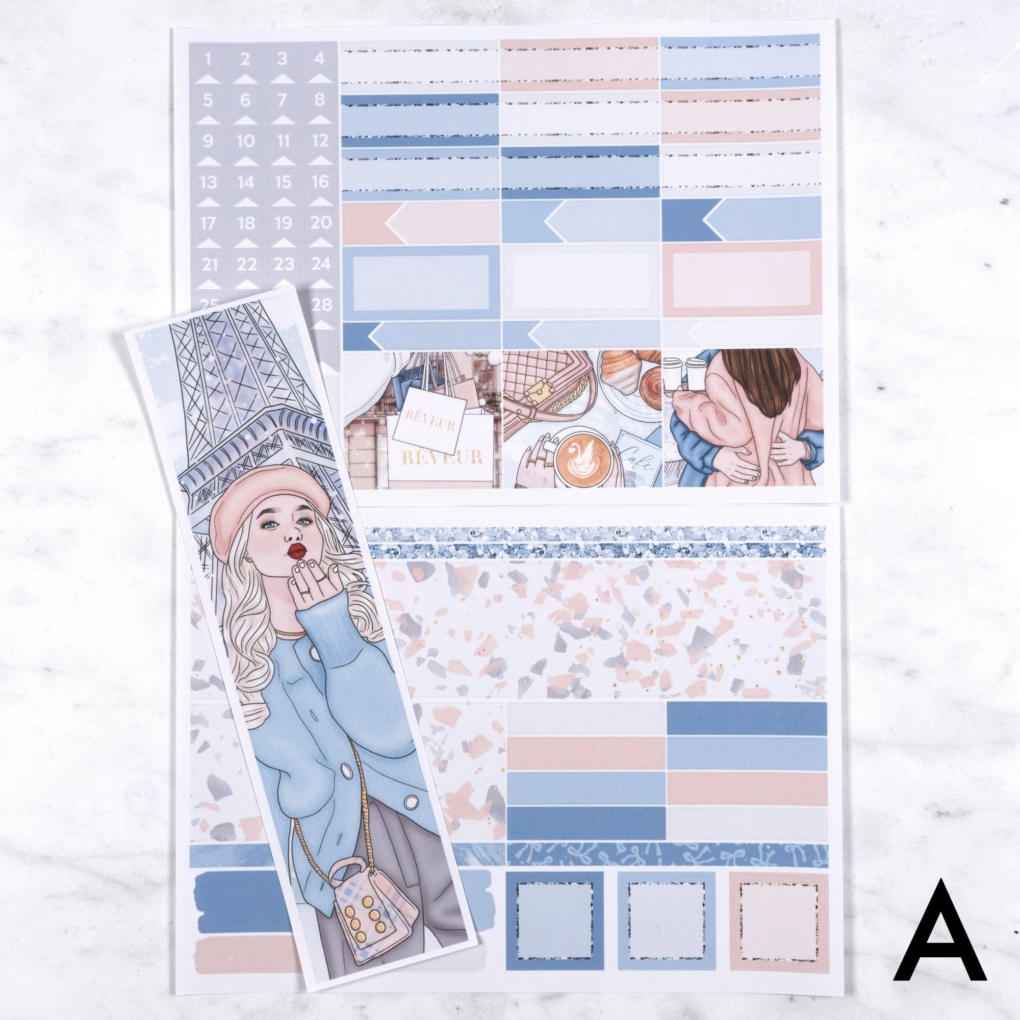 Winter Kisses Monthly Kit by Plannerface