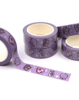 Witchy | Silver Foiled Doodle Washi Tape by Plannerface