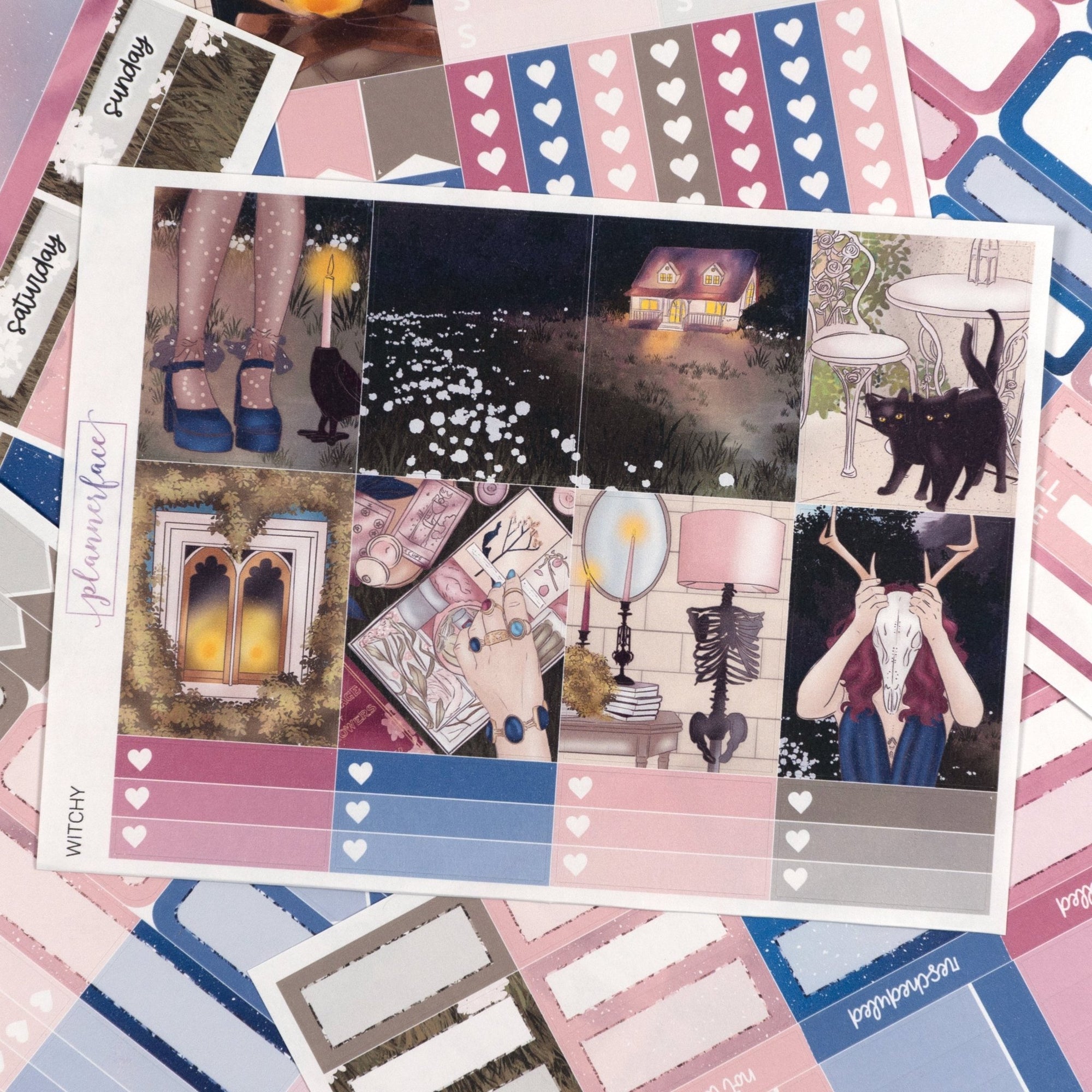 Witchy Weekly Kit by Plannerface